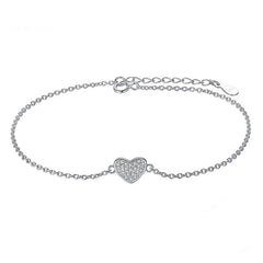 Heart Charm Bracelet