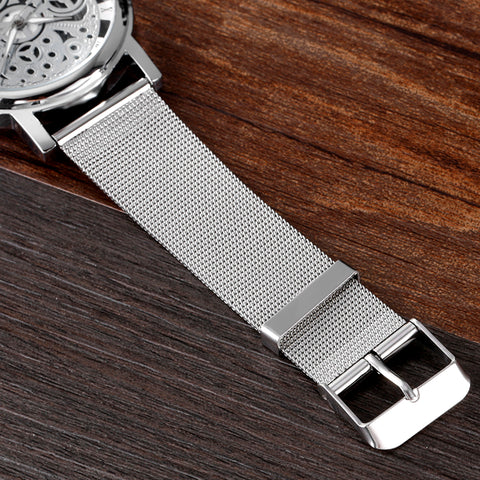 Charming Silvery Wrist Watch