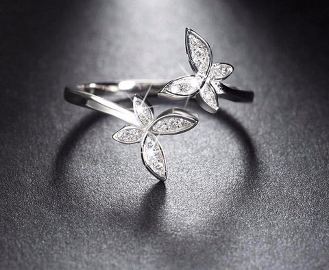 Adjustable Flower Ring