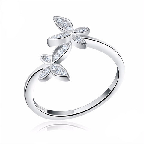 Adjustable Flower Ring