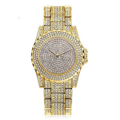 Luxury Crystal Quartz Watch